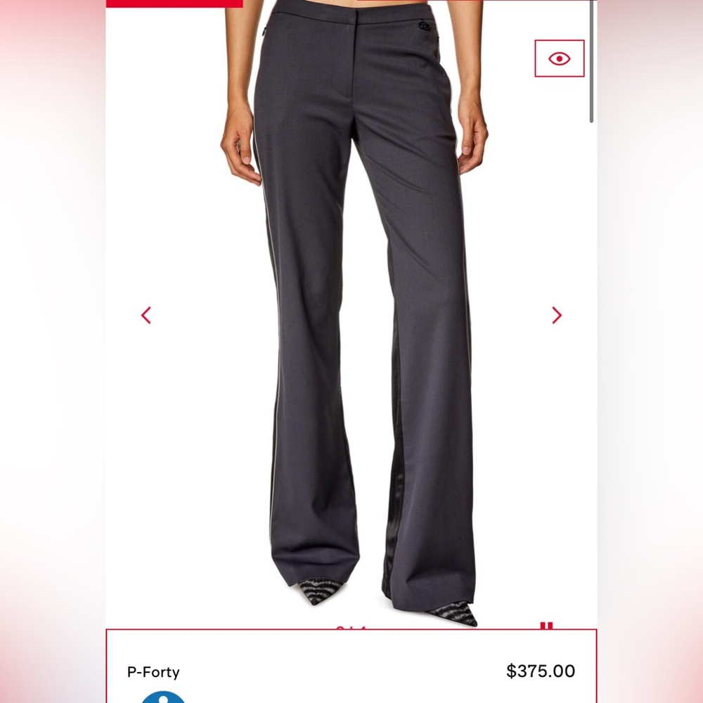 Diesel top Size S or IT 40 + pants Size S or IT 40 great price/ worn 1 once - Picture 3 of 16